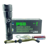 Linterna táctica recargable P50 VTR-193